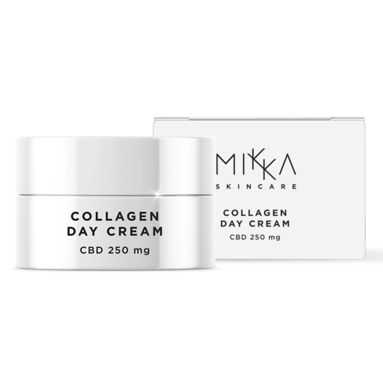 CBD Mikka Collagen dienas krēms – 250MG CBD